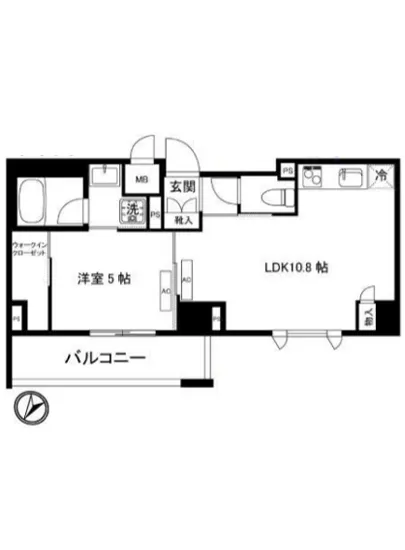 ガーデンヒルズ柿の木坂 504