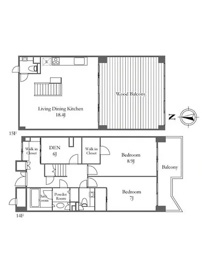 秀和青山神宮前レジデンス 14F