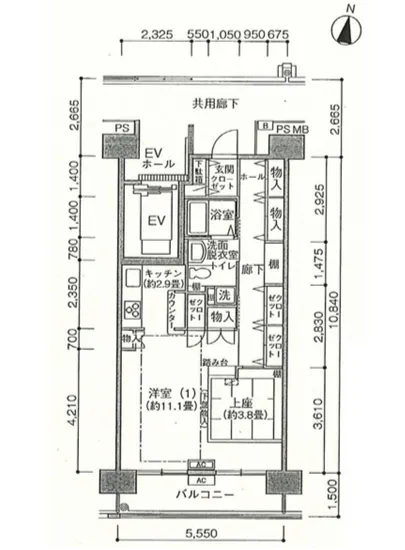 シティコート目黒 1-707