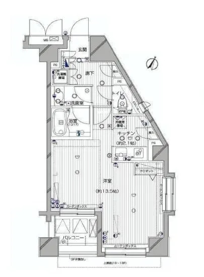 デュオ・スカーラ西麻布タワー イースト 13F