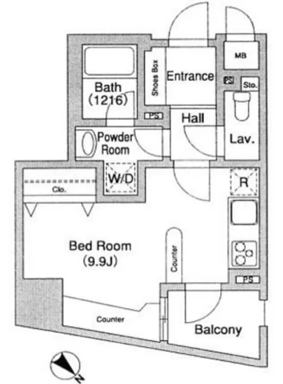 プライムアーバン中目黒2 308