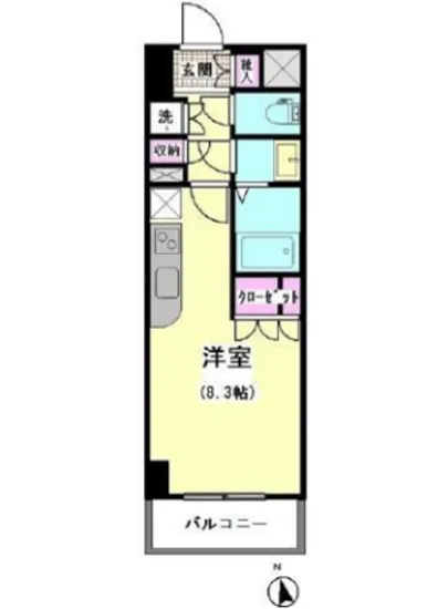 エスティメゾン大井仙台坂 803