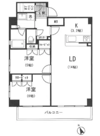 エスティメゾン大井仙台坂 1401