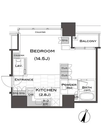 パークアクシス青山一丁目タワー 1014