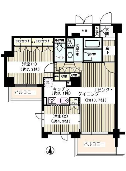 アゼリアテラス新宿 709