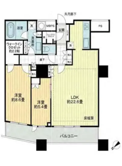 ザ・パークハウス西新宿タワー60 5405