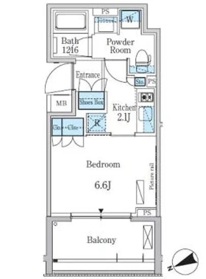 パークアクシス浅草・田原町 1005
