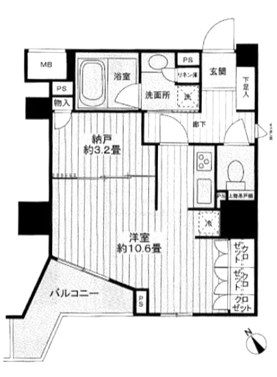 ファミール東京グランリッツ 5F