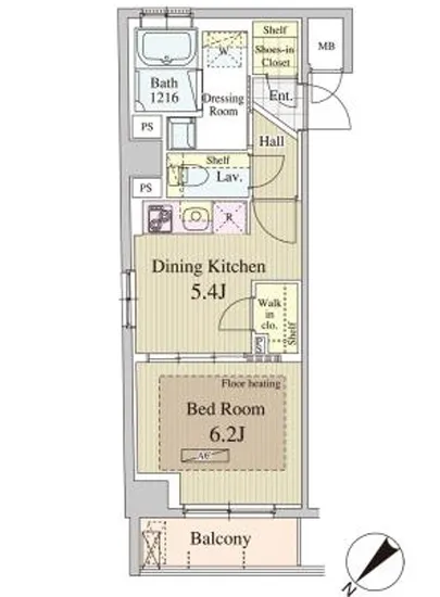 オークスクエア新川 201