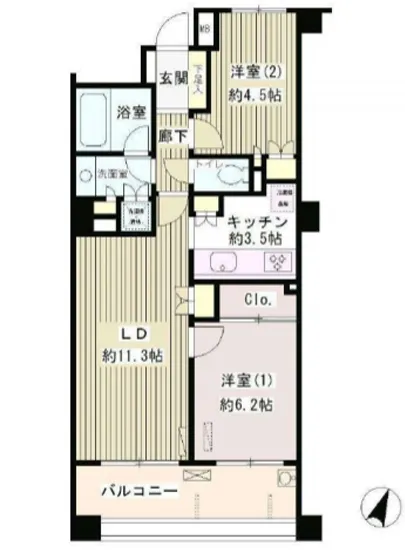 パークホームズ市ヶ谷 205