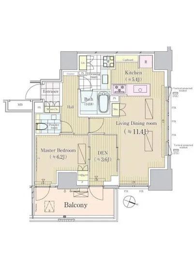 パークコート三番町ヒルトップレジデンス 1204