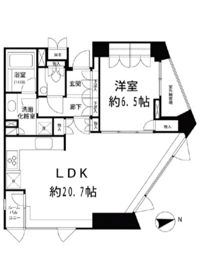 パークハウス広尾 703