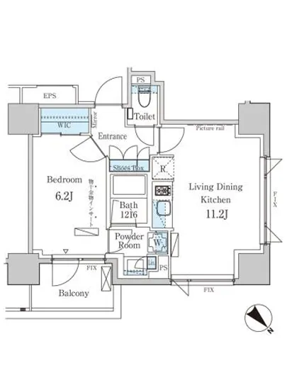パークアクシス飯田橋レジデンス 502