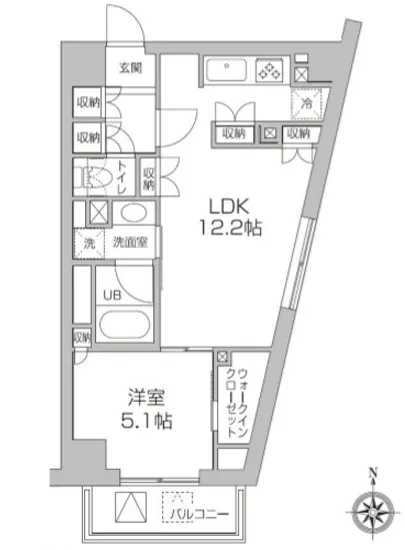 レジディア高円寺 210