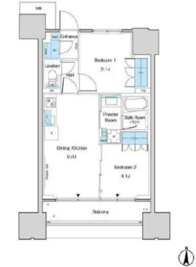 ルフォンブランシェ品川南大井 515