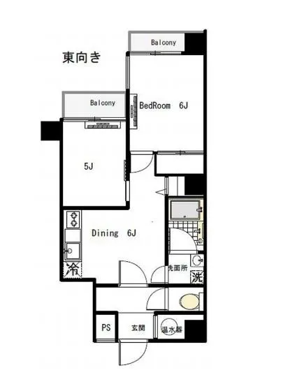 マンション芝公園 808