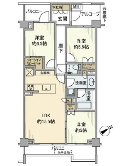 ザ・パークハウス大崎 514