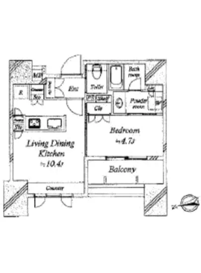 パークリュクス恵比寿 203