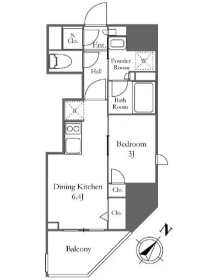 イニシア新宿早稲田 203