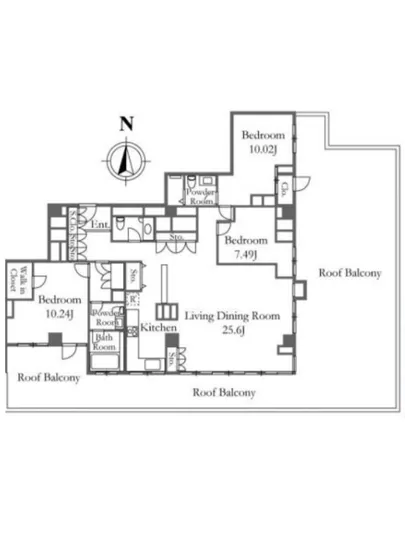 マノー乃木坂 8F