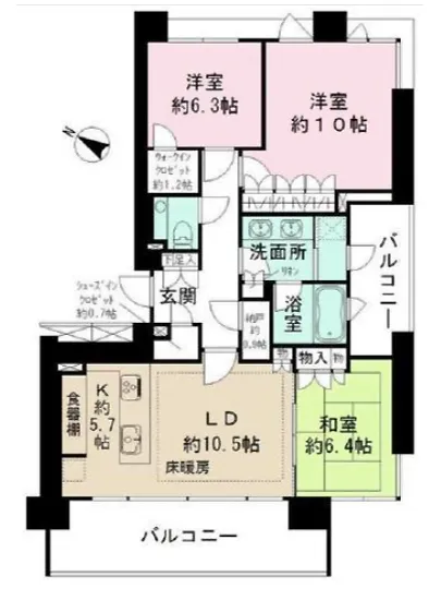 パークハウス一番町 602