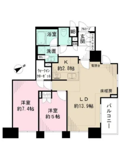 グラーサ銀座イースト 1205