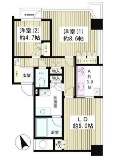 ニチレイ明石町レジデンス 1701