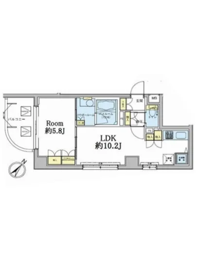ドゥーエ五反田 804
