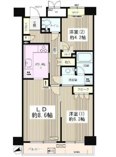 高田馬場パークホームズ 302