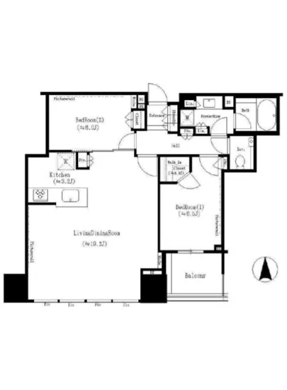 シティタワーズ豊洲ザ・ツイン N-1704