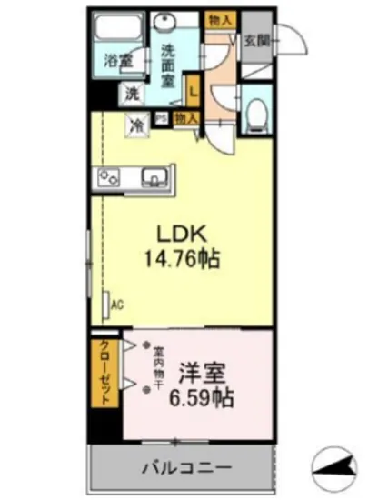 ルミエール品川橋 205