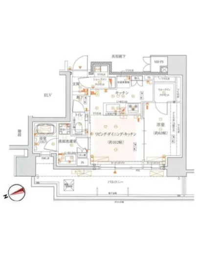 ジオ四谷三栄町 5F