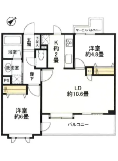 東急ドエルアルス高田馬場諏訪の杜 3F