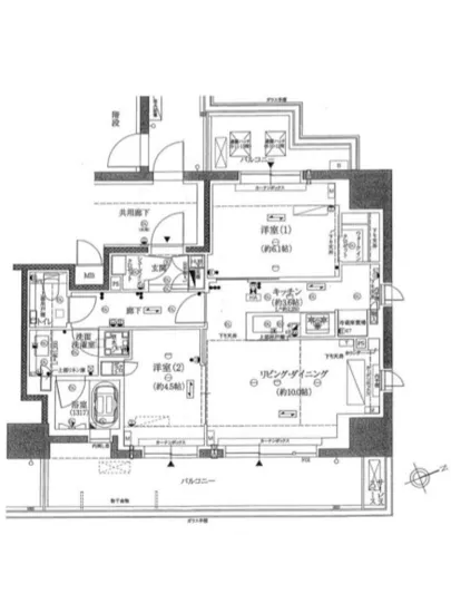 ジオ四谷三栄町 10F