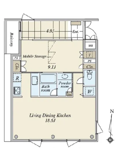 月光町アパートメント 401