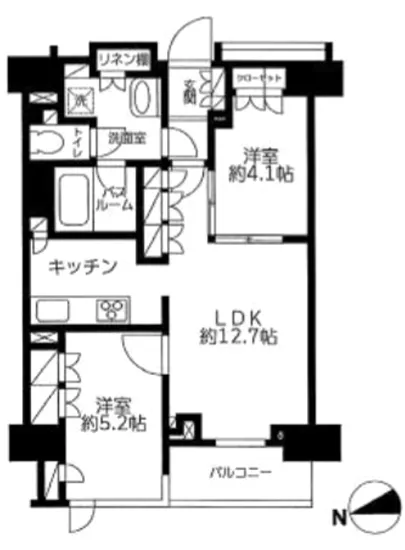 イニシアイオ新宿夏目坂 602
