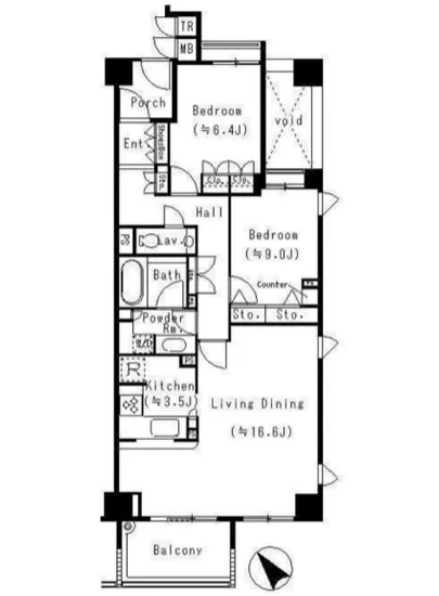 アルス代々木参宮橋コートアデリオン 5F