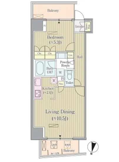 リンデンコート市ヶ谷 804