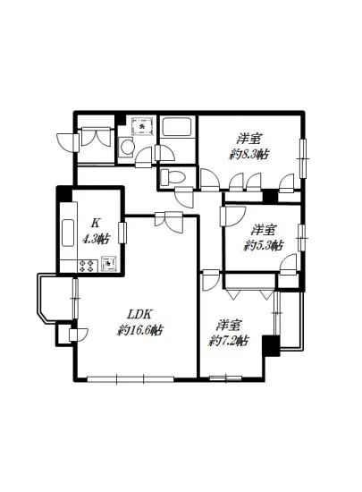 クレール高輪 202