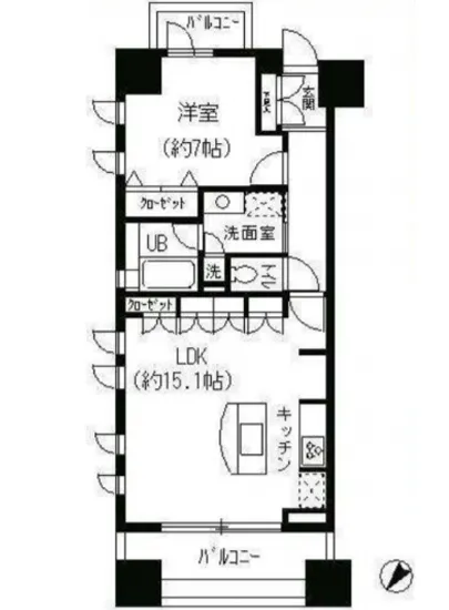 パークキューブ日本橋水天宮 1101