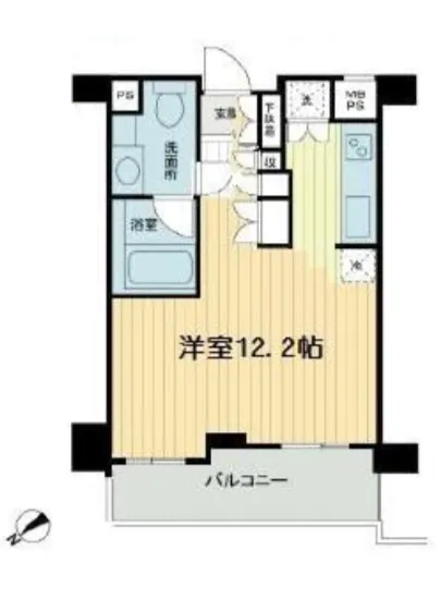 朝日マンション赤坂南部坂 602