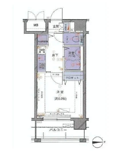 ラグジュアリーアパートメント三田慶大前 702