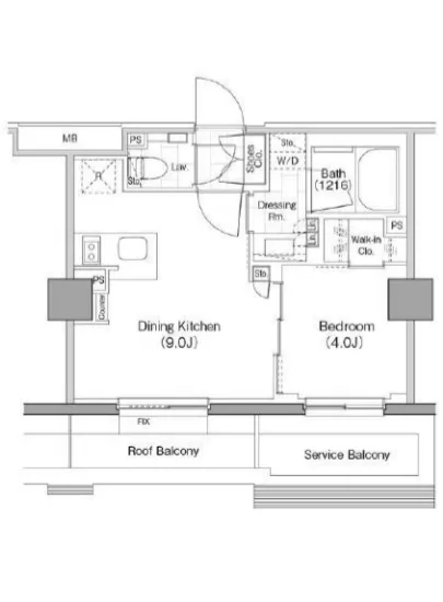 ザ・パークハビオ新宿 525