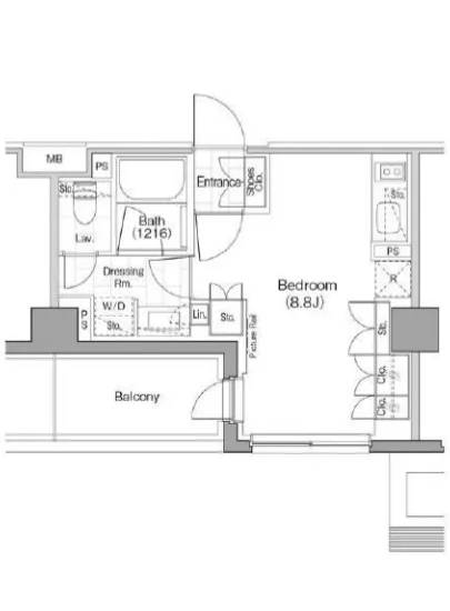 ザ・パークハビオ新宿 527