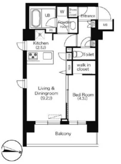 エミリブ下落合 412