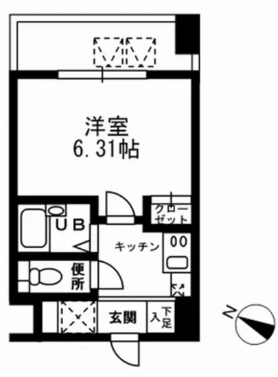 レジディア三越前 504