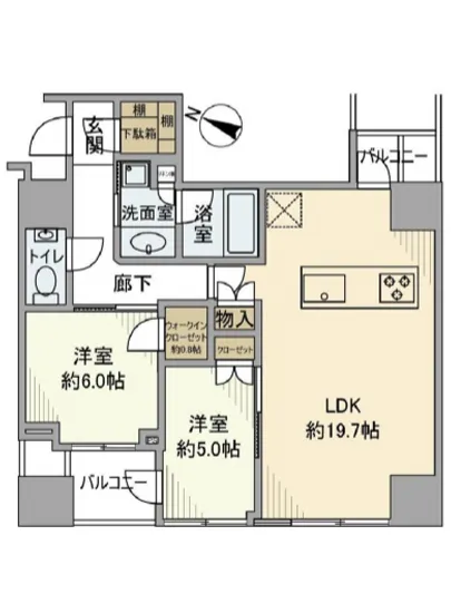 パークタワー上野池之端 601