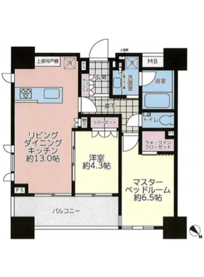 ルフォン築地ザ・レジデンス 8F