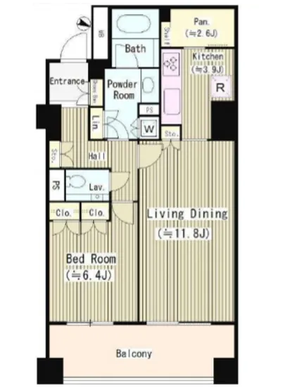 目白プレイスレジデンス 114