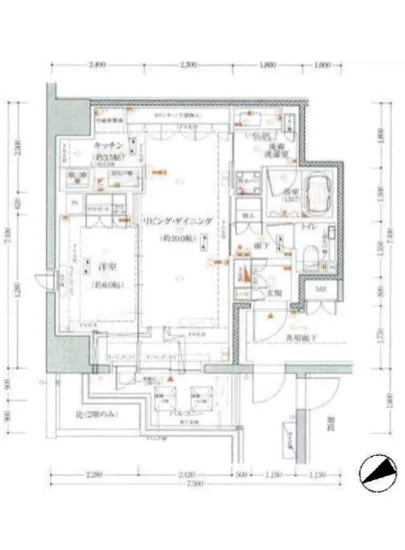 ジオ四谷三栄町 3F